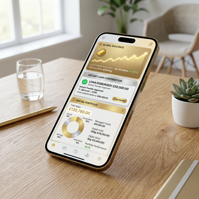 Digital Gold Loan Process